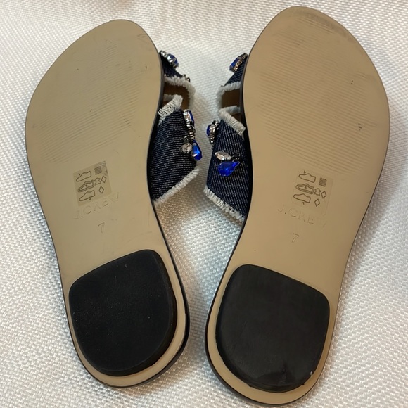 Brand new J. Crew Cyprus Jeweled Sandals Size US 7 - Picture 6 of 8